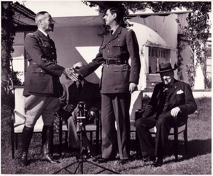 Général Giraud promue par Roosevelt pour tenter de contrer Charles de Gaulle