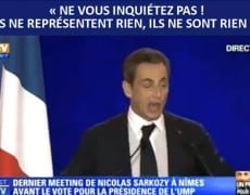 le véritable visage de sarkozy et de l'ump