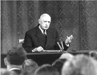 De Gaulle et l'Europe intégrée