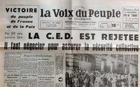De Gaulle et le projet CED
