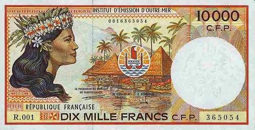 Billet franc pacifique