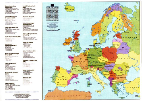 Carte Europe politique