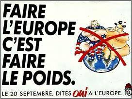 europe faire le poid