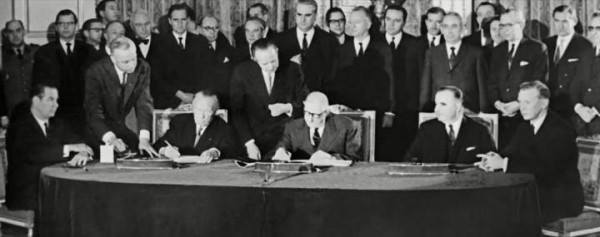 signature traite de elysee 22 janvier 1963