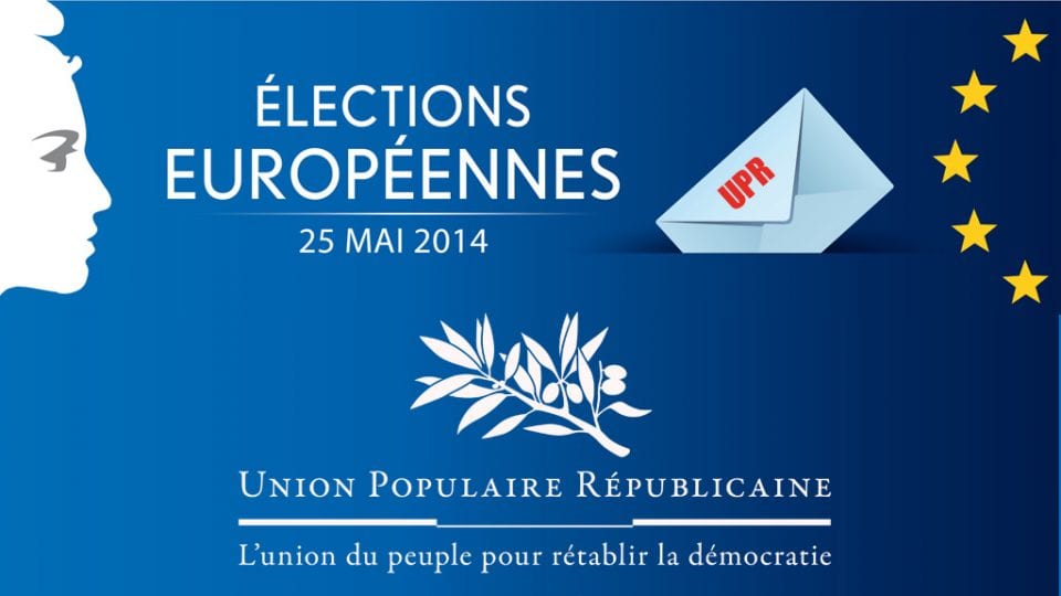 élections europénnes upr - Union Populaire Républicaine