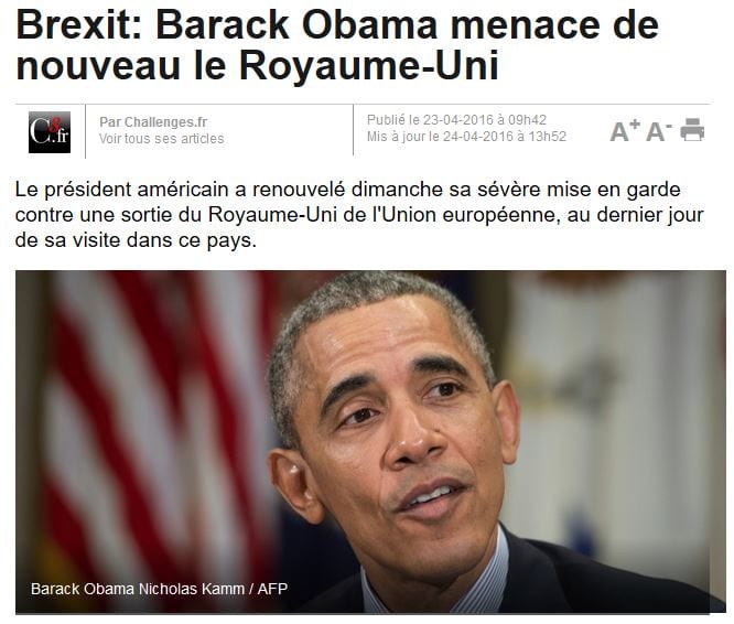 Brexit-Obama