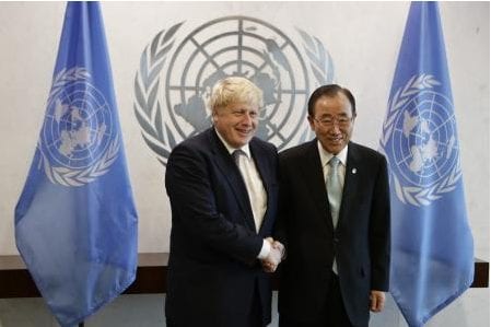 Boris Johnson ONU