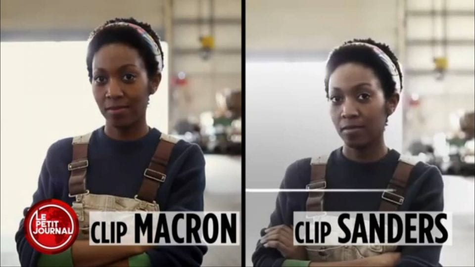 Le clip Macron est à la fois une escroquerie morale et un plagiat maladroit.