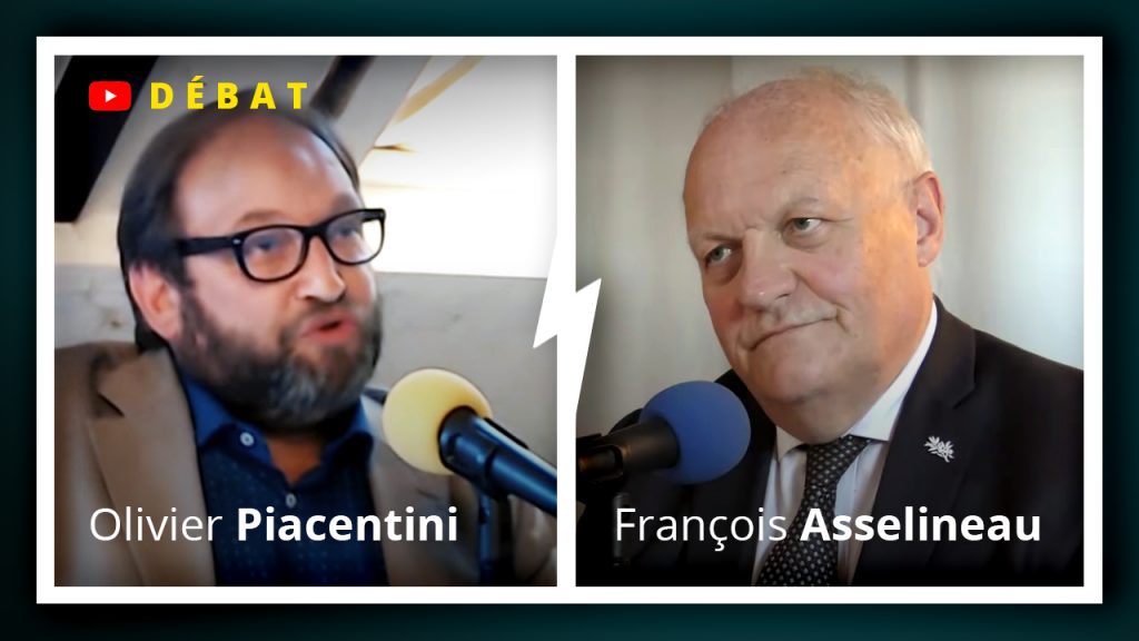 Débat entre François Asselineau et Olivier Piacentini