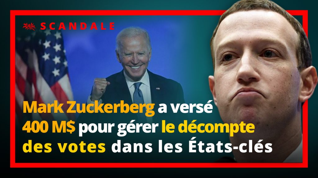 Marc Zuckerberg finance l'organisation des élections et le décompte des voix