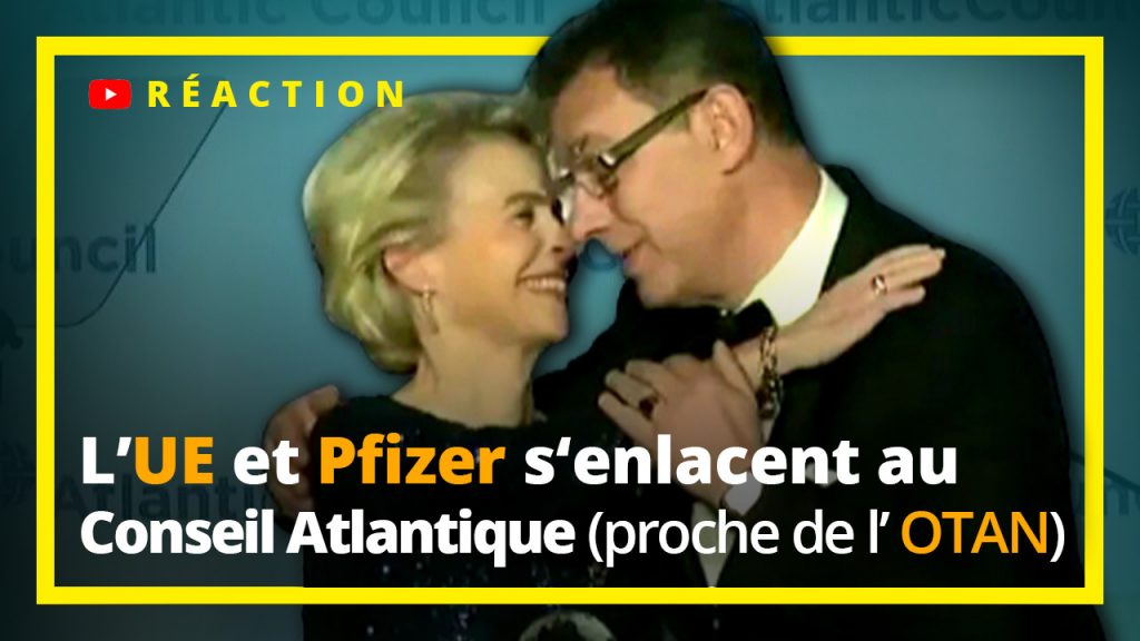 L'UE et Pfizer s'enlacent au Conseil Atlantique (proche de l'OTAN)