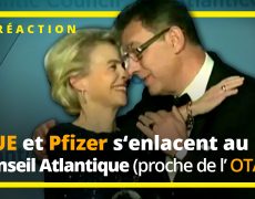 L'UE et Pfizer s'enlacent au Conseil Atlantique (proche de l'OTAN)