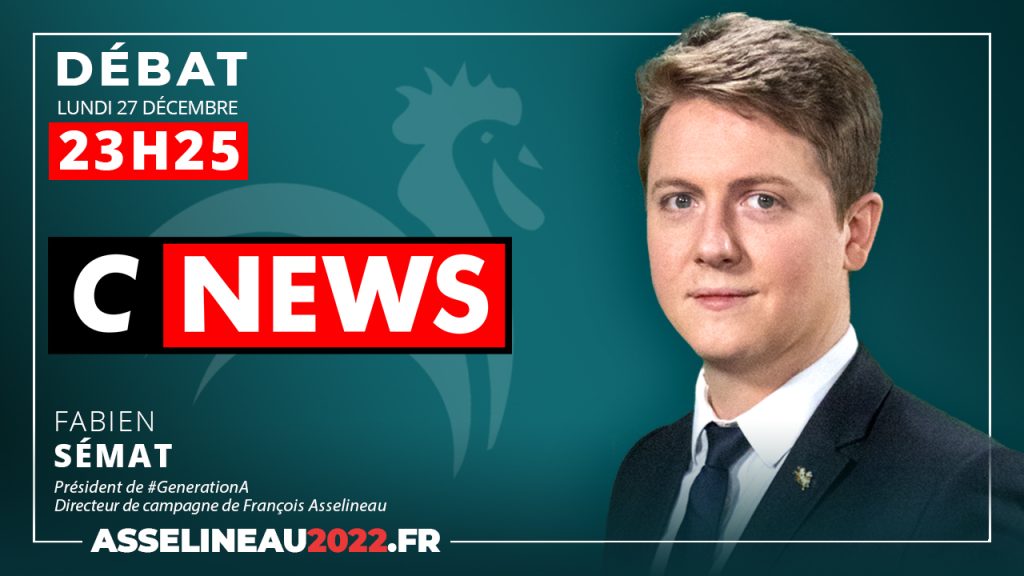 CNEWS : Fabien Sémat, directeur de campagne de François Asselineau, réagit à #Castex19h