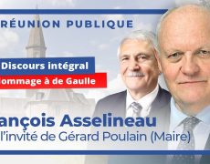 Discours de François Asselineau à Vieux-Bourg : hommage au général de Gaulle