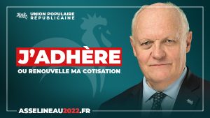 J'adhère à l'UPR de François Asselineau (Union populaire républicaine)