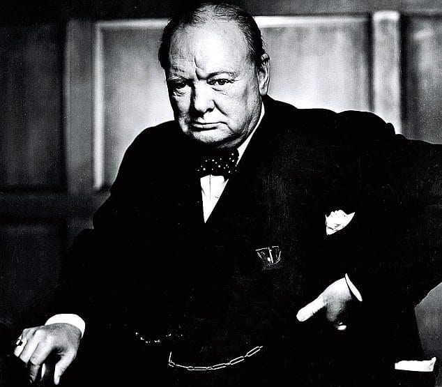 Winston Churchill choisir entre francaise et americain de gaulle