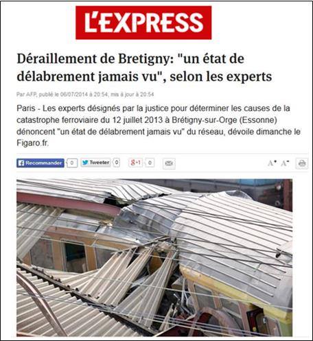 deraillement de bretigny / orge