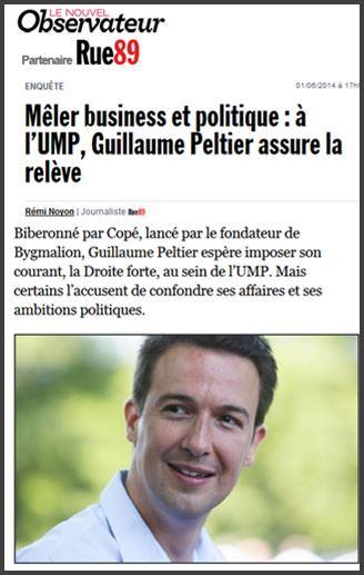 France, Mêler business et politique : à l’UMP, Guillaume Peltier assure la relève