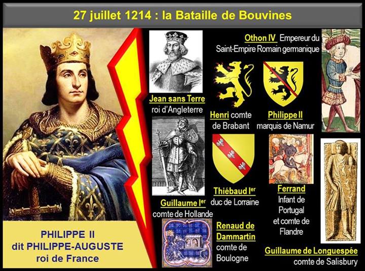 la bataille de Bouvines