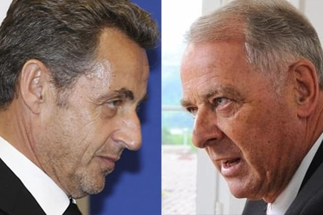 Nicolas Sarkozy remis à sa place suisses  UPR
