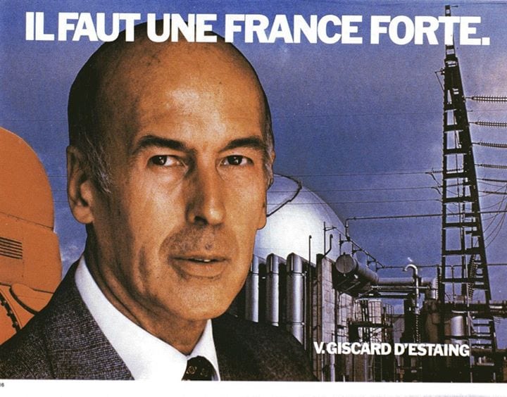 slogan la france forte giscard